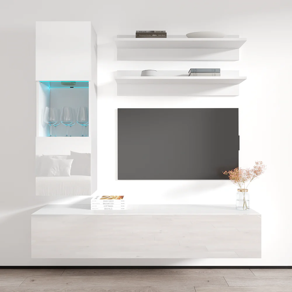 Fly H 30TV Floating Entertainment Center - Image 56