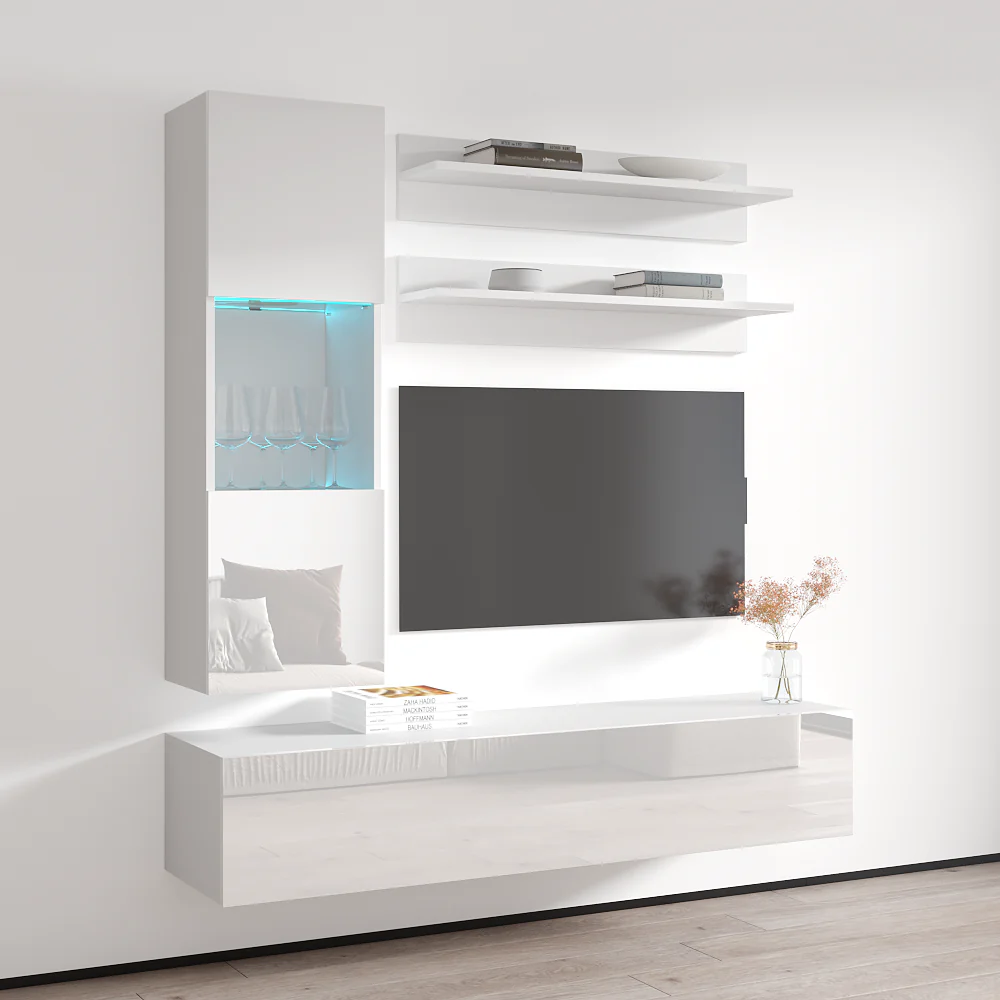 Fly H 30TV Floating Entertainment Center - Image 57