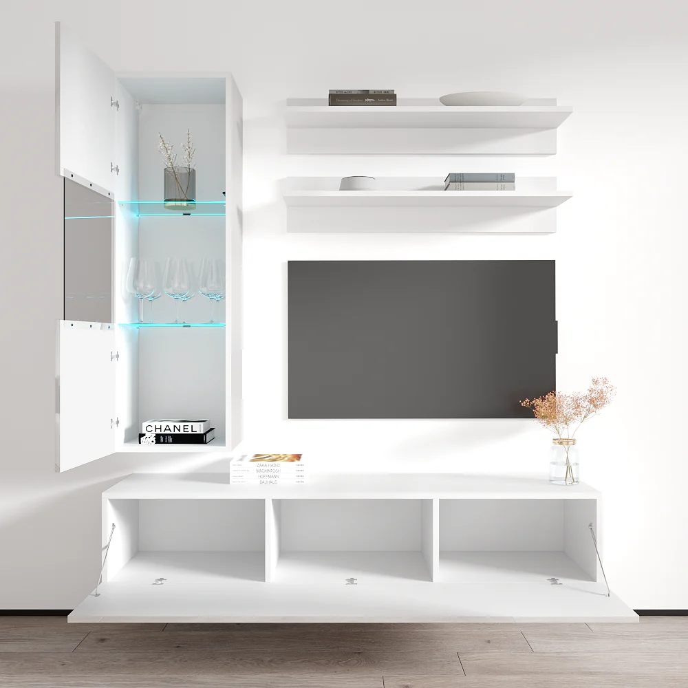 Fly H 30TV Floating Entertainment Center - Image 59