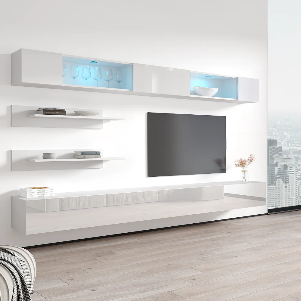 Fly I 30TV Floating Entertainment Center - Image 58