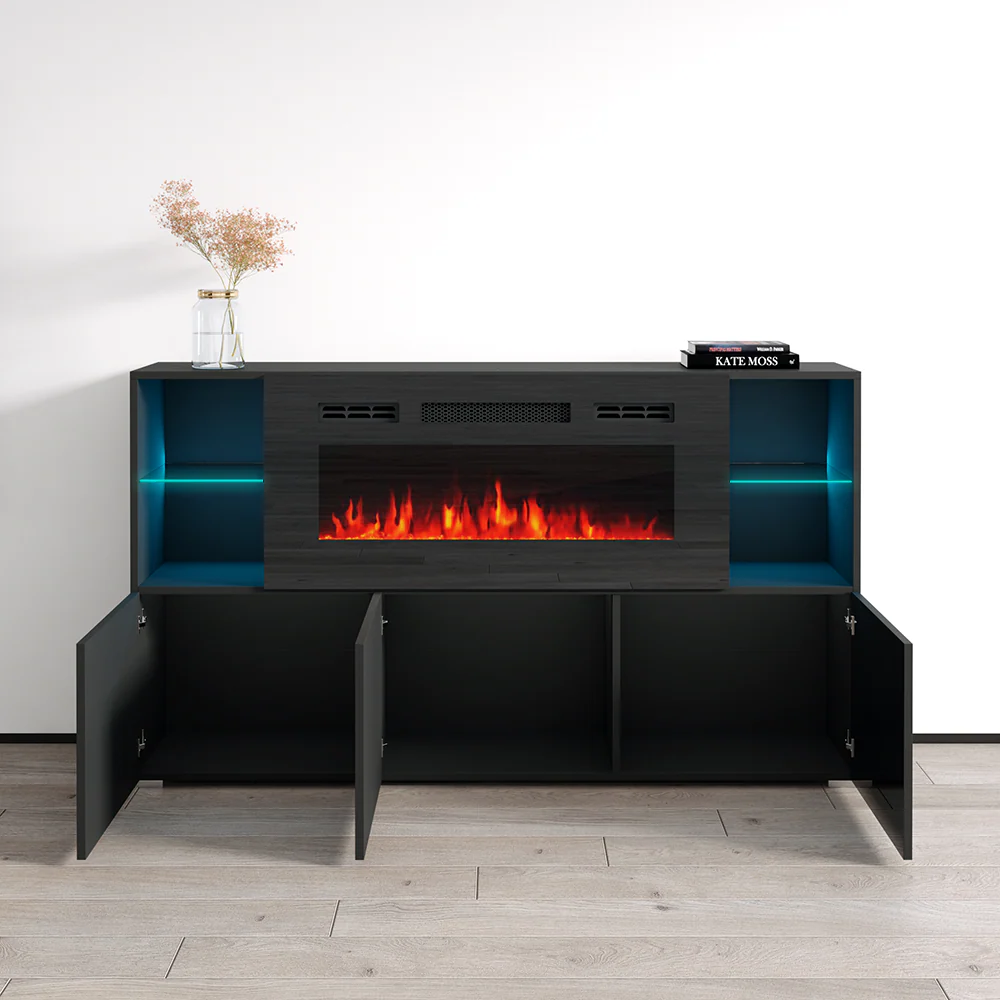Komi 03 Fireplace Sideboard - Image 6