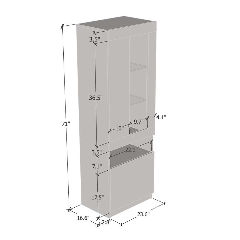 Komi 04 Bookcase - Image 14