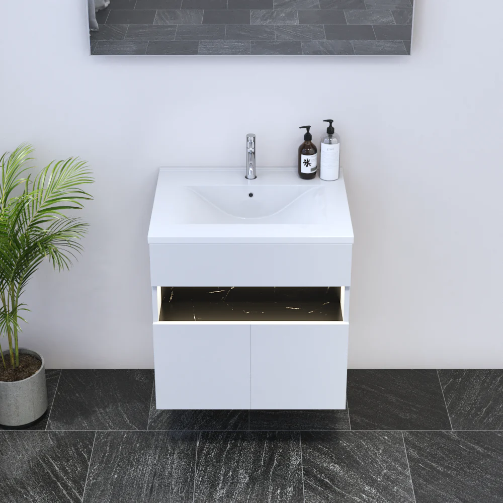 Laguna 2D 60 Floating Bathroom Vanity - Image 4