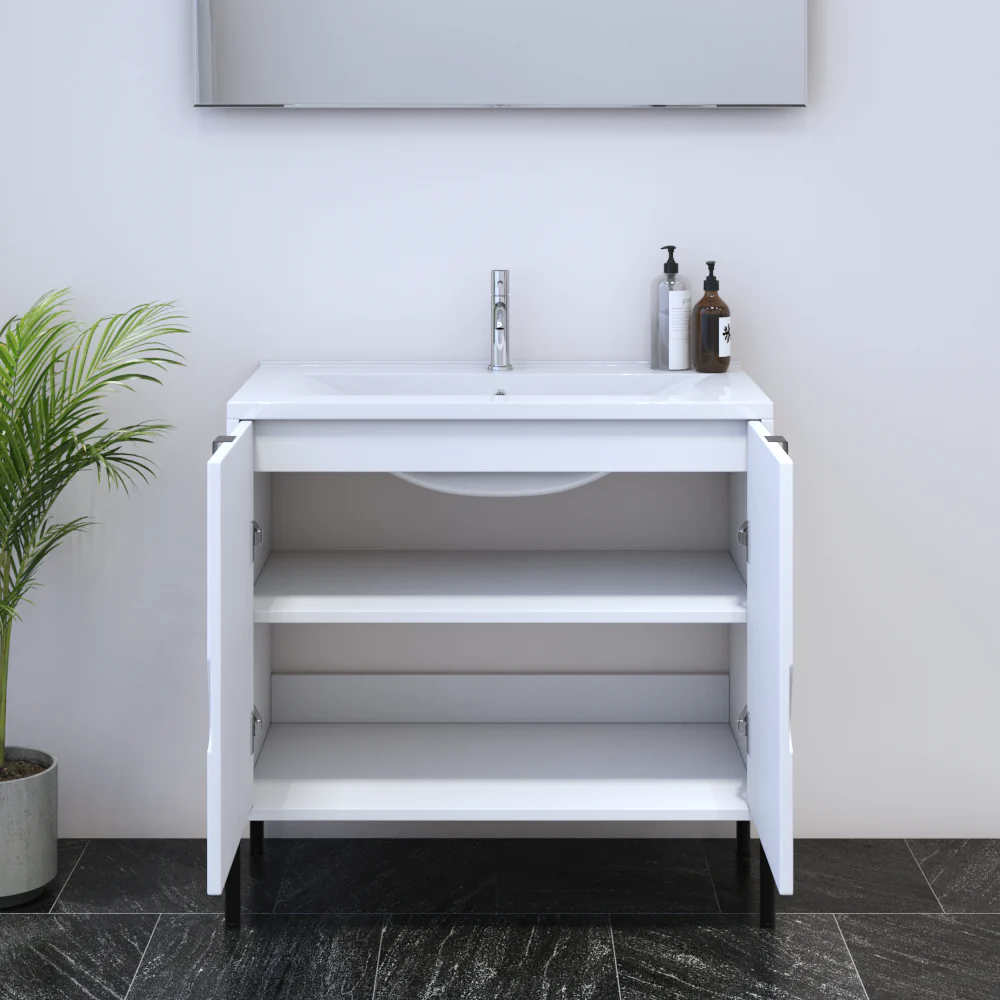 Teardrop 2D 80 Floating Bathroom Vanity - Image 10