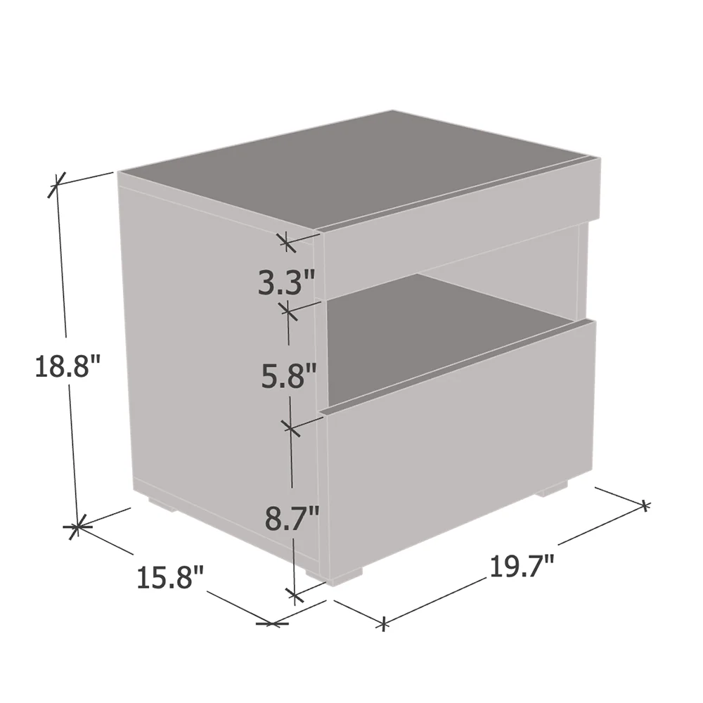 Viv Floating Nightstand - Image 9